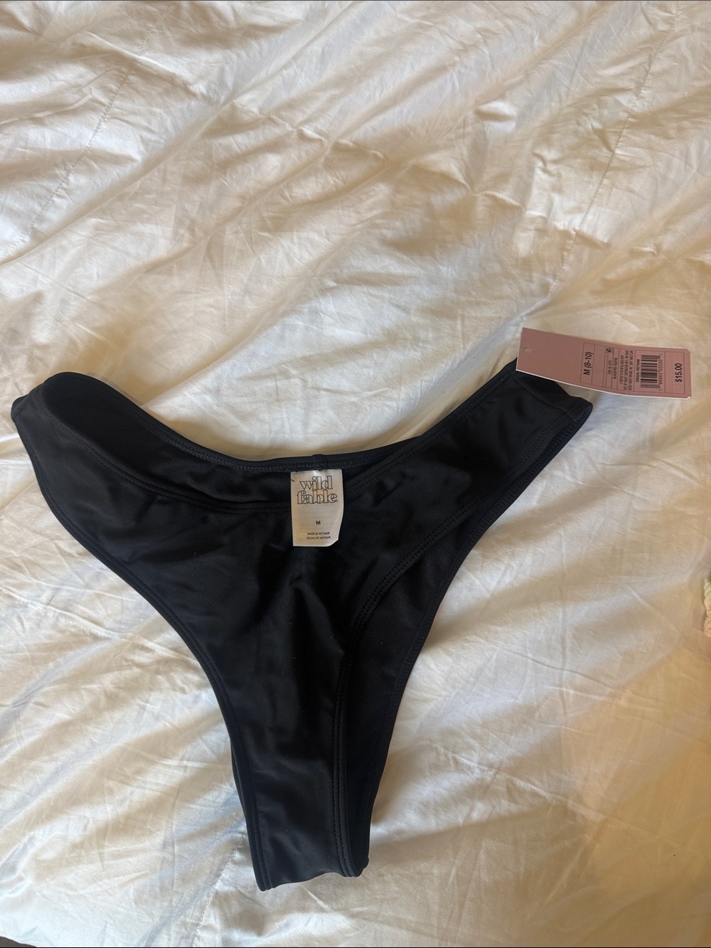 wild fable Black High-Cut Bikini Brief
